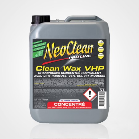 SHAMPOOING CLEAN WAX VHP 5L