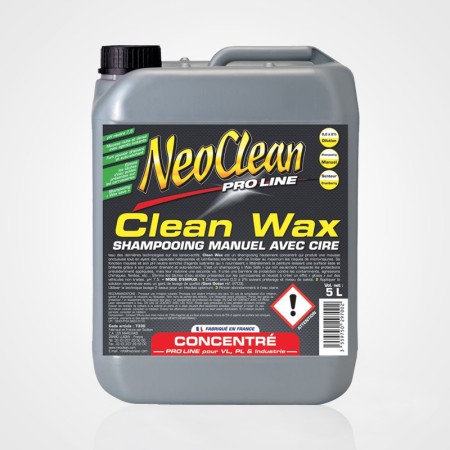 SHAMPOOING MANUEL CLEAN WAX AVEC CIRE 5L