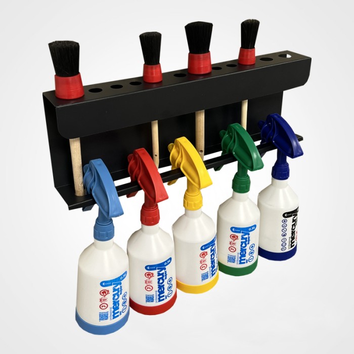 Support pour pinceaux et pulvérisateurs - Lave Auto Pro