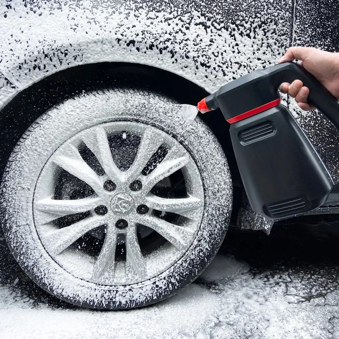 Lavage de voiture mousse pulvérisateur manuel lavage de voiture